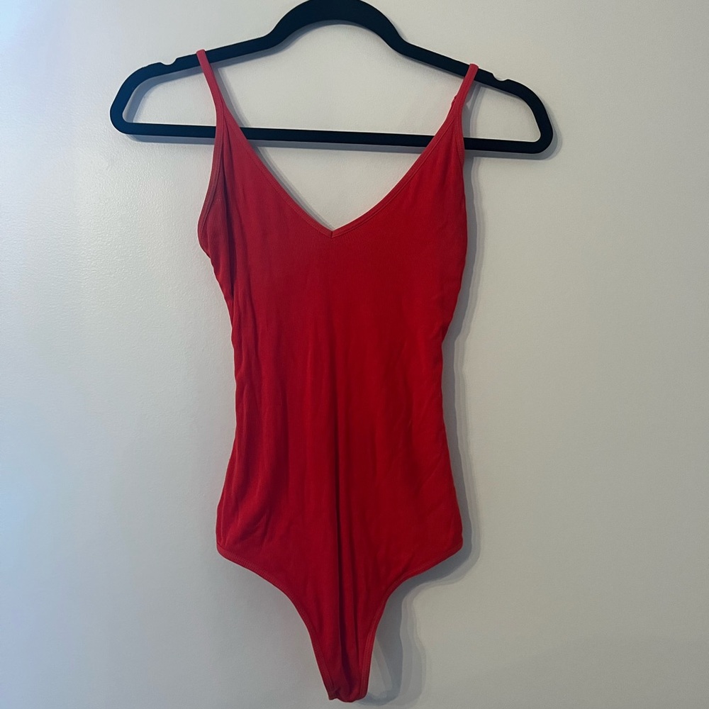 Aritzia ribbed bodysuit
